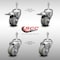 Service Caster 3.5 Inch SS Gray Poly 10mm Threaded Stem Caster Total Lock Brake SCC, 2PK SCC-SSTSTTL20S3514-PPUB-M1015-2-S-2 - alternate 2